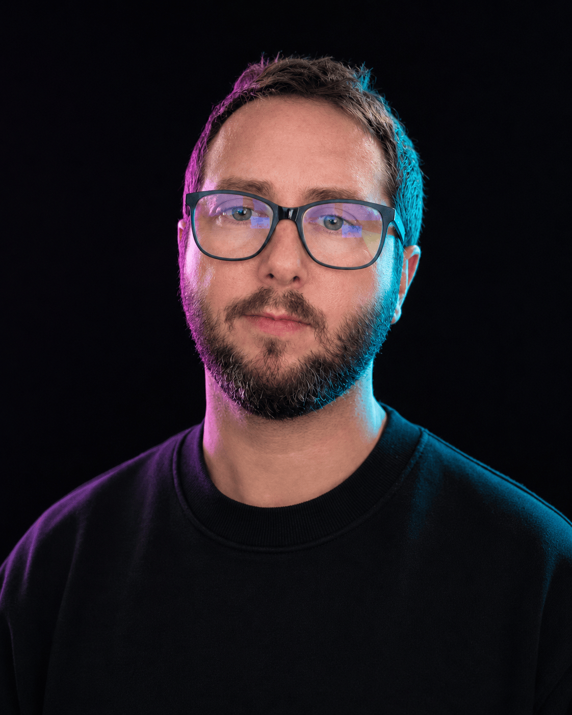 Retrato de Adrián Martínez